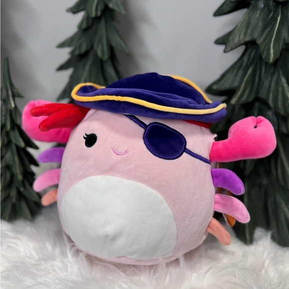 Squishmallows Other - Halloween Cailey, The Crab Pirate, Squishmallow, NWT, 10in